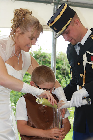 rituel du sable  - Officiante de cérémonie laïque de mariage